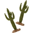 thumbnail image 3 of GOOHOCHY 2 piezas imitación de cactus figurine cactus decoración de la sala de estar adorno cactus, 3 of 8