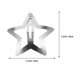 thumbnail image 2 of Star Hair Clips Metal Snap Hair Clips for Decor 10Pcs Girl Accessories Silver, 2 of 4