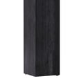 thumbnail image 4 of Dining Table 60" Rectangular Kitchen Dining Room Laminate Black, 4 of 8