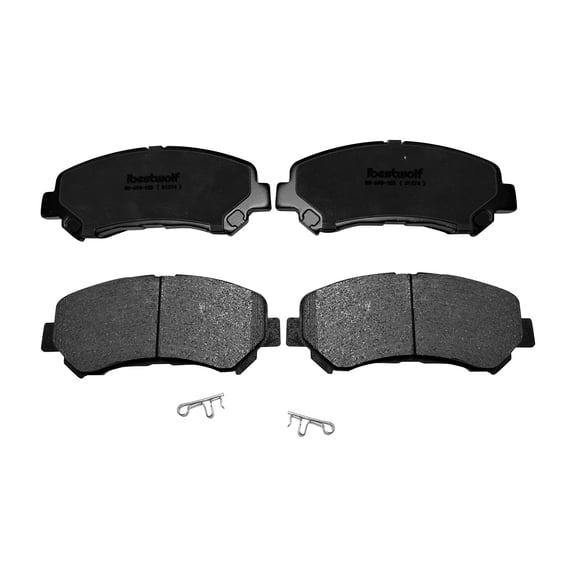 BST BSSPF 4PCS Front Ceramic Brake Pads Replacement for 2014-2017 Nissan Juke Nismo RS 2009-2012 Sentra SE-R Spec-V for 2009-2014 2016-2023 Nissan Maxima