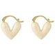 thumbnail image 4 of Pendientes con forma de corazón para niñas, aretes colgantes, joyas, regalos para novia, amor, Blanco, 4 of 9