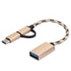 thumbnail image 4 of Adaptador, 2 piezas tipo C 2 tipo en conector de cableado de transferencia OTG diseñado a medida, 4 of 8