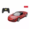 thumbnail image 1 of Rastar Ferrari 296 GTS Remote Control Car – 1:14 Scale Red RC Sports Car with Headlights, Authentic Design, Kids Gift Toy Age 6+, 1 of 7