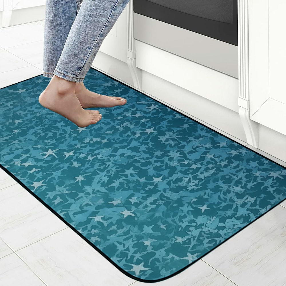 Qinduosi Welcome Mat, Decorative Door Mat, Door Mat with Non-Slip Rubber Backing, Easy Cleaning, Traps Dirt, Rug for Entry, Patio, Garage