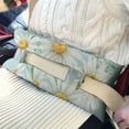 thumbnail image 3 of Summer Wildflower Daisy Mastectomy Pillow - Boho Seatbelt Cushion - Skin-Friendly Plush Fabric for Sensitive Skin, 3 of 7