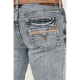 thumbnail image 4 of Cody James Men's Pinedale Slim Straight Stretch Denim Jeans Medium Wash 33W x 32L  US, 4 of 4
