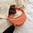 thumbnail image 1 of Bolso de hombro para mujer Bolso bandolera de nailon de media luna informal Hobos Girl Purse (Naranja) Sywqhk Para Estrenar, 1 of 8