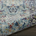thumbnail image 6 of Nourison Global Vintage Persian Teal/Multicolor 2' x 6' Area Rug, (2x6), 6 of 7