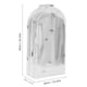 thumbnail image 3 of Mumusuki Bolsa de Ropa Colgante Bolsas de Traje liviano, Ropa Translúcido Protector a Prueba de Polvo Protector Armario Bolsa de Almacenamiento Colgante Organizador de Ropa(6 Suministro Para el Hogar Fugacal NO, 3 of 7