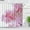 2, variant on Pink Flowers Shower Curtains Cherry Blossom Butterfly Nature Floral Plant Rural Scenery Fabric Bath Curtain Bathroom Decor