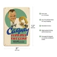 thumbnail image 2 of Jimmy the Gent - Starring James Cagney Bette Davis - Directed by Michael Curtiz - Vintage Film Movie Poster c.1934 - 8 x 12 inch Vintage Wood Art Sign, 2 of 4
