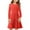 Red, variant on NAISIBABY Girls Long Sleeve Dress, Stretchy Soft Crew Neck Solid Color Casual A-Line Midi Dress Beige 4-5T