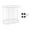 White, variant on jifeng Workout Equipment Home Gym Storage Rack with Wheels for Yoga Blocks Dumbbell Black