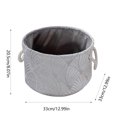 thumbnail image 2 of XGFHYJEH Laundry Basket with Handles, Clothes Hamper for Baby Kids Nursery, Freestanding Foldable Laundry Bag, Decorative Storage Container, Folding Big Washing Bin, 2 of 5