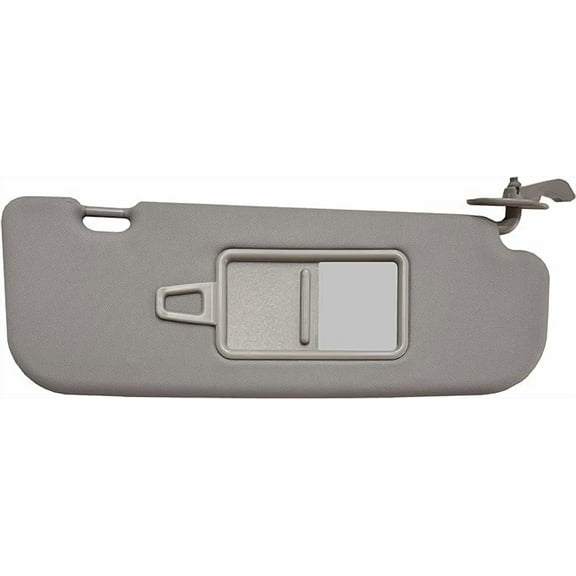 Sun Visor Fits for 2011-2015 Hyundai Elantra Gray Without Light OE Quality 2MPLASTIC (Right - Passenger)