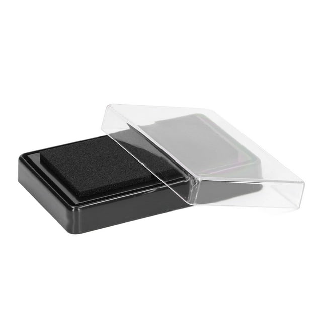 Baby Footprint Ink Pad, Reusable Baby Ink Pad For Babies Black Ink