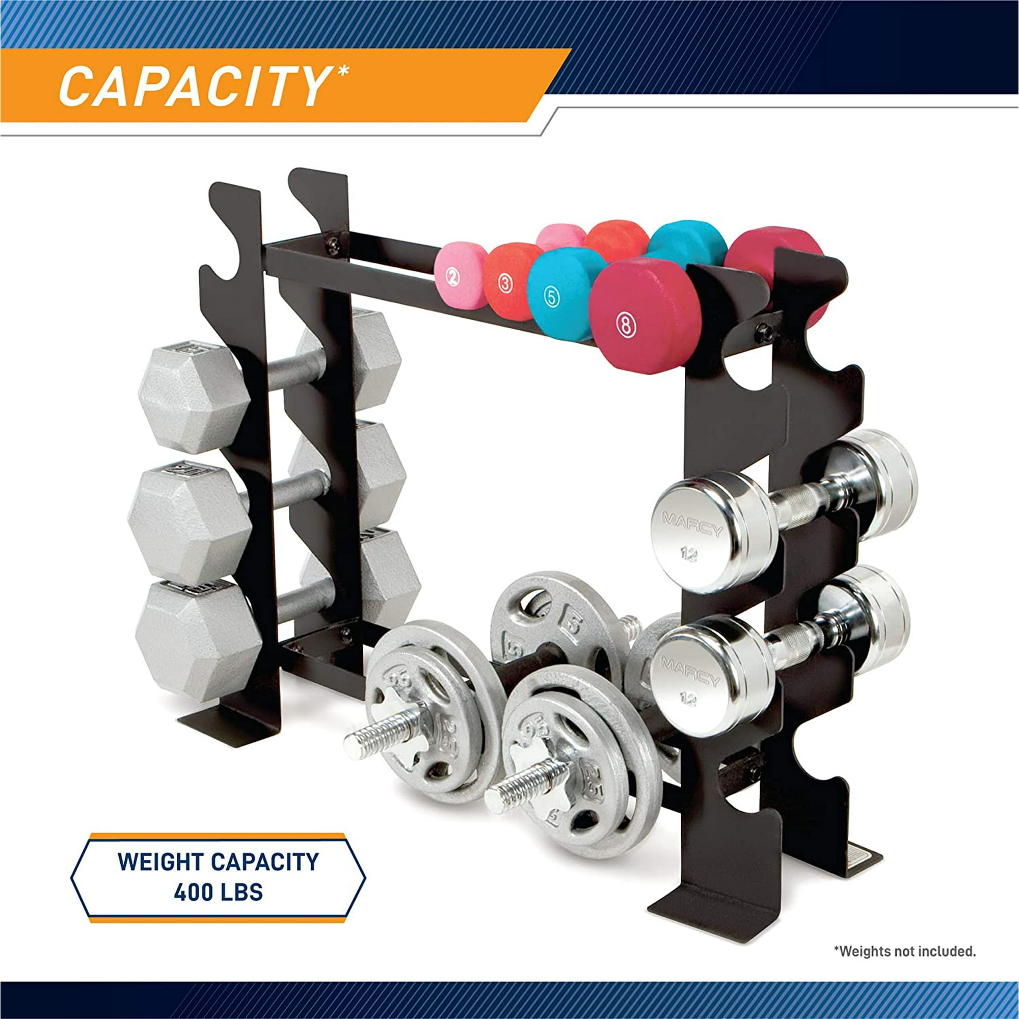 Dumbbell Rack Free Weight Stand Walmart