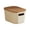 D, variant on Plastic Storage Box with Lid, 3.1 x 9.6 x 6.9in Desktop Organizer for Sundries, Closet Clothes Bin for Home Organization, Household Utility Container, Storage Case, B