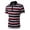 Red, variant on French Chic Polos for Men Collared Yellow Short Sleeve Button Tops Fashion Casual Printed Striped Polos Khaki,Xxl