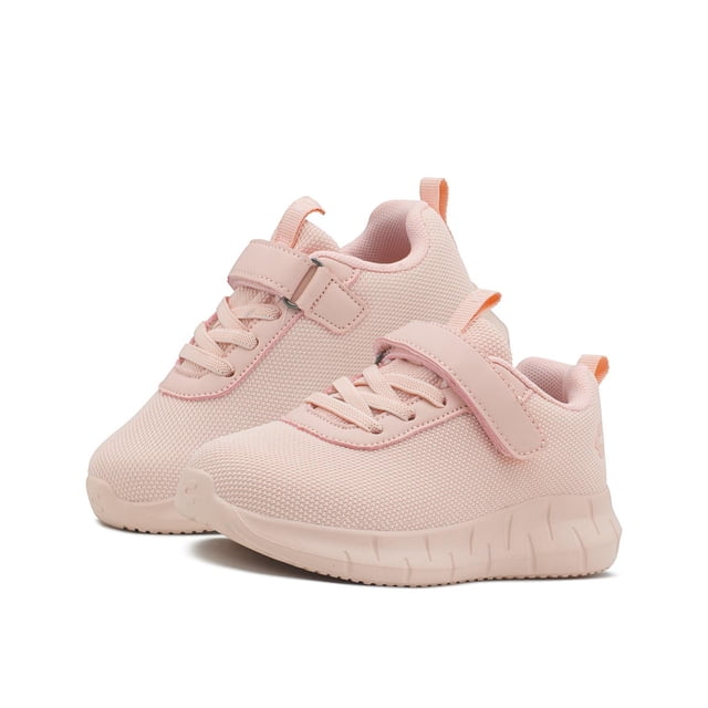 Tenis Charly 1098699 para Niña Ajuste Velcro Suela EVA Running Rosa 17.5