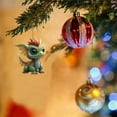 thumbnail image 4 of 2025 New Christmas Dragon Baby Hanging Ornaments Set 2D 3.14 Inch Acrylic Dragon Figurines Christmas Tree Decorations Cute Cartoon Pendants for Car Home Holiday Vacation Themed Decor and Gifts, 4 of 6