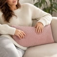 thumbnail image 4 of Soft Corduroy Decorative Throw Pillow Covers 20x12in，Set of 2, Mordern Nordic Home Decor, Boho Farmhouse Cushion Covers for Couch Bed Sofa Living Room, 4 of 4
