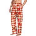 thumbnail image 2 of Xecao Tomatoes And Chili Men's Straight Lounge Pajama Pants: The Ultimate in Comfortable Sleepwear, 2 of 9