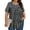 Black Heart, variant on Fantaslook Womens Plus Size Tops Tunic Short Sleeve Shirts Floral Blouses Loose Summer Tops
