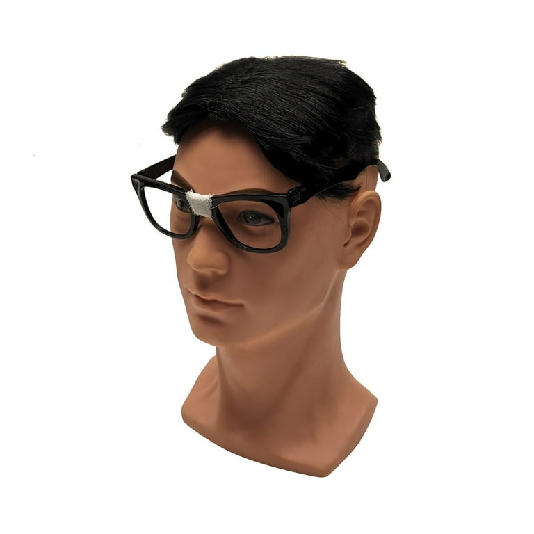 Black Toupee Men Fake Wig Male Hair Piece Topper Cosplay Funny Halloween Costume Black Toupee Men Fake Wig Male Hair Piece Topper Cosplay Funny Halloween Costume