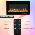 thumbnail image 3 of SESSLIFE 36" Fireplace Heater Insert, Remote Control Electric Fireplace for Inside, Wall Mounted & Insert Fireplace, 9 Flame Colors and Adjustable Temperature, ETL Listed, TE1984, 3 of 10
