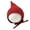 Red, variant on Baby Winter Hat Soft Warm Yarn Pointed Top Earmuff Elves Costume Hat Infant Holiday Photoshoot Outfit Accessory Headpiece