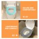 thumbnail image 3 of USHOBE 2Ud Cojín Portátil Impermeable Para Asiento De Inodoro Con Estructura Plegable Y Adaptable Universal, 3 of 8