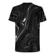 thumbnail image 5 of Camisas de Manga Larga para Hombres Blusa de Cuello Redondo de Impresión Cómoda, Camisa Casual de Poliéster para Uso Diario, de Fiesta Y de Primavera de Verano, 5 of 5