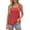 Red, variant on MOYIKO Women's Summer Tank Tops Pleated Square Neck Loose Fit Casual Flowy Tunic Sleeveless Shirts