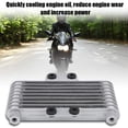 thumbnail image 4 of Kit de sistema de radiador de refrigeración de aceite de motor, enfriador de aceite de motocicleta de 125ml para Suzuki 125CC 150CC 200CC, 4 of 12