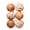 Light Yellow, variant on 6PCS Christmas Ball Ornaments for Tree Fall Ball Hanging Ornaments Plastic Gingerbread Man Ball Ornaments Thanksgiving Hanging Decorations for Fall Autumn Harvest Xmas Holiday Party Supplies