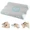 White Gray, variant on Ergonomic Contoured Memory Foam Pillow – Queen Size Cervical Support for Neck Pain Relief, Slow Rebound Dual Height with Arm Grooves for All Sleepers
