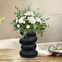 kladzum Vases for Flowers, Modern Decorative Vase, Small Flower Vase for Kitchen, Bedroom, Office, Living Room, Bathroom, & Shelf Centerpiece Table Decorations