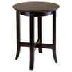 Roundhill Furniture Perth Contemporary Accent Side Table, Espresso ...