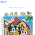 thumbnail image 2 of Innovative Designs Bluey Tab Journal Notebook, Spiral Bound, 144 Lined Pages, 8 x 7 inches, Blue, 2 of 5
