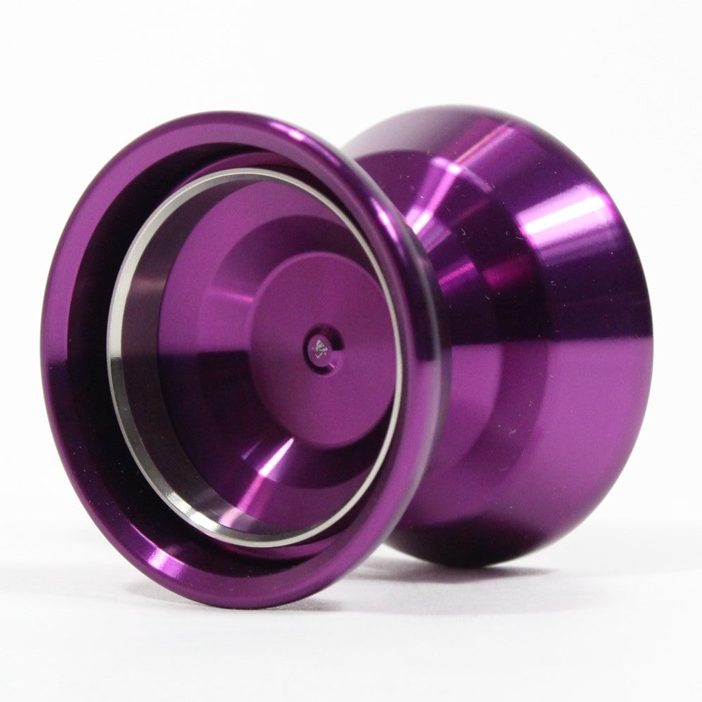 W1LD (Worldwide 1nnovative Leading Design) Unbound Yo-Yo -Bi-Metal - 6061 Aluminum with Stainless Steel Innner Rings YoYo (Shiny Pink)