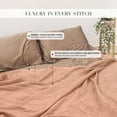 thumbnail image 2 of GOTS Certified 100% Organic Cotton Throw Blanket, 90" X 80" Waffle Blankets & Throws for Home, Throw Blanket for Couch, Modern & Cozy Blanket, All Seasons, Comfy and Soft Blanket(Sun Bay), 2 of 8