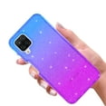 thumbnail image 4 of Samsung Galaxy A22 5G Case With Built-in Screen Protector, Rosebono Hybrid Glitter Sparkle Transparent Colorful Gradient TPU Skin Cover 360 Protection Case For Samsung Galaxy A22 5G (Blue/Purple), 4 of 5