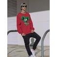 thumbnail image 2 of Rat Fink Creepy Face Sweatshirt Men -T-Line Designs, Male Medium, 2 of 4