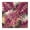 White-334, variant on Elastic Square Tablecloth with Hawaiian Floral and Leafy Botanical Designs, Waterproof and Scratch-Resistant Vinyl, Backing for Secure Fit and Heat Resistance