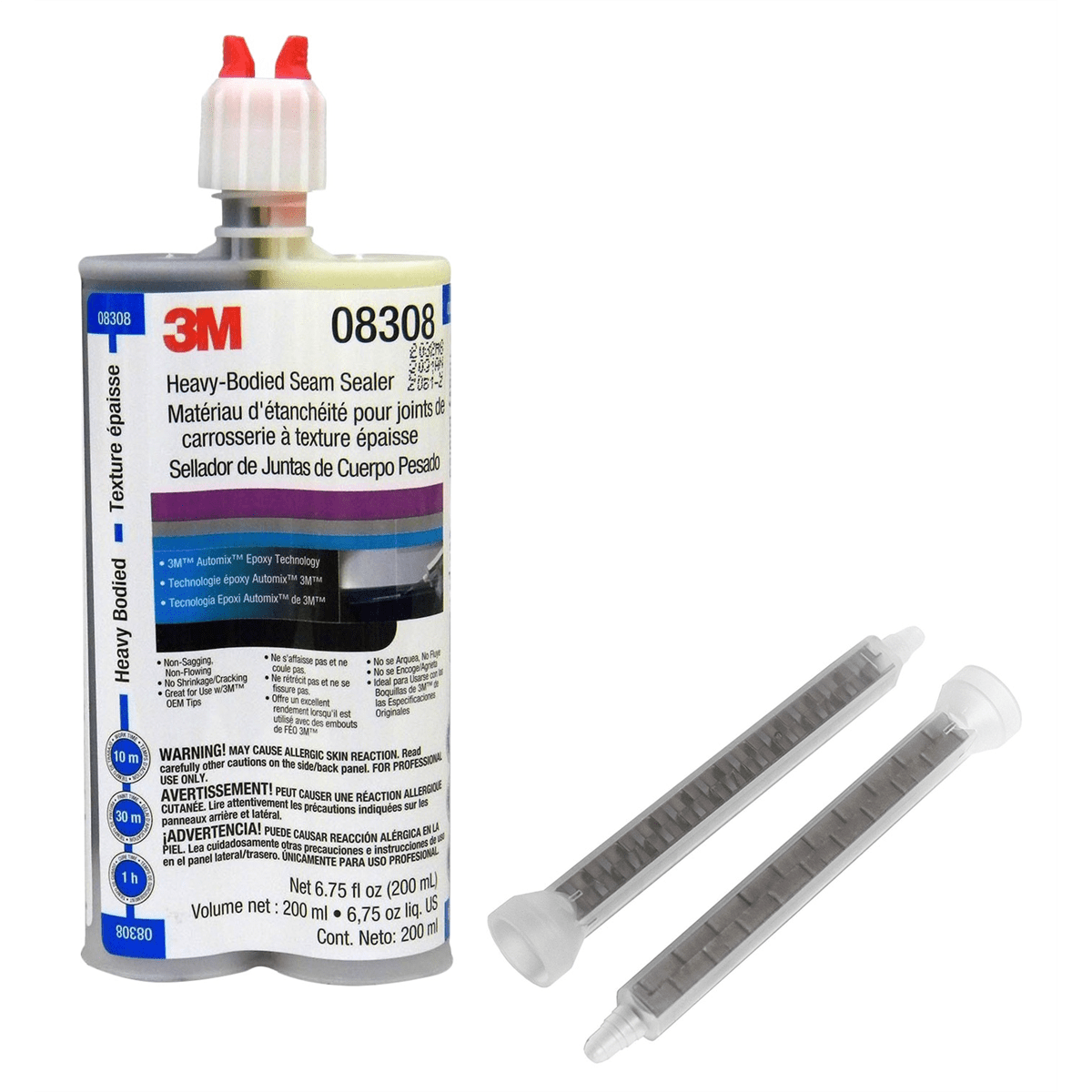3M Heavy-Bodied Seam Sealer, 200 mL Cartridge, Automotive Adhesives