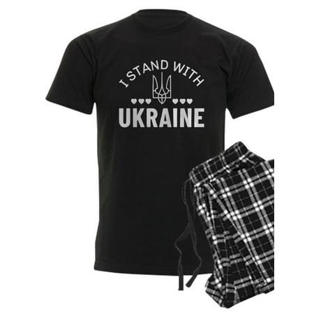 

CafePress - I Stand With Ukraine - Men s Dark Pajamas