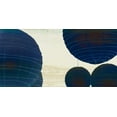 thumbnail image 2 of PI Studio 14x9 White Modern Wood Framed Museum Art Print Titled - Midnight Lanterns II, 2 of 4