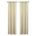 thumbnail image 2 of Commonwealth Thermalogic Weather Cotton Fabric Grommet Top Panel Pair - 80x72" - Natural, 2 of 5