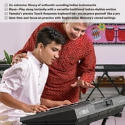 Yamaha PSR-I400 61-Key Portable Keyboard, Metallic Dark Grey